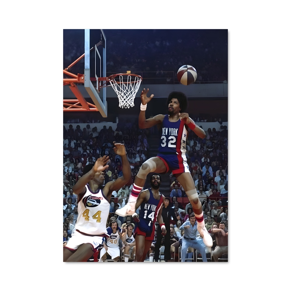 Poster Julius erving panier